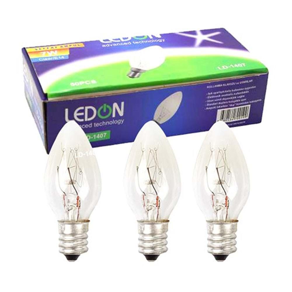 Ledon LD-1407 Parfüm Ampul Şeffaf 7 Watt