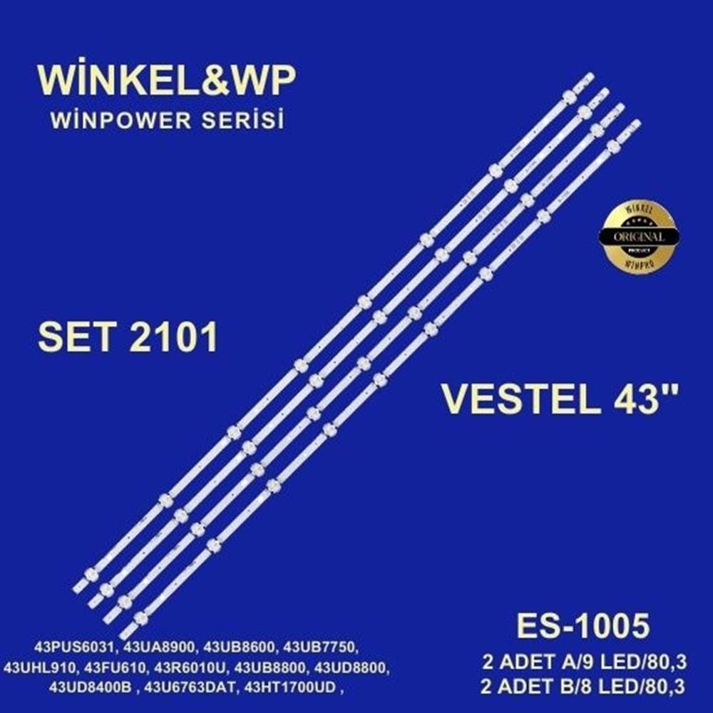 Winkel Winpower SET-2101 Vestel 43