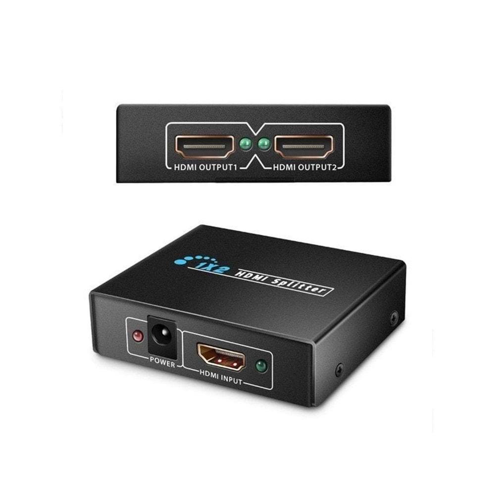 Rose HDMI-102 1x2 Hdmı Splitter 1.4V Hdmı Çoğaltıcı