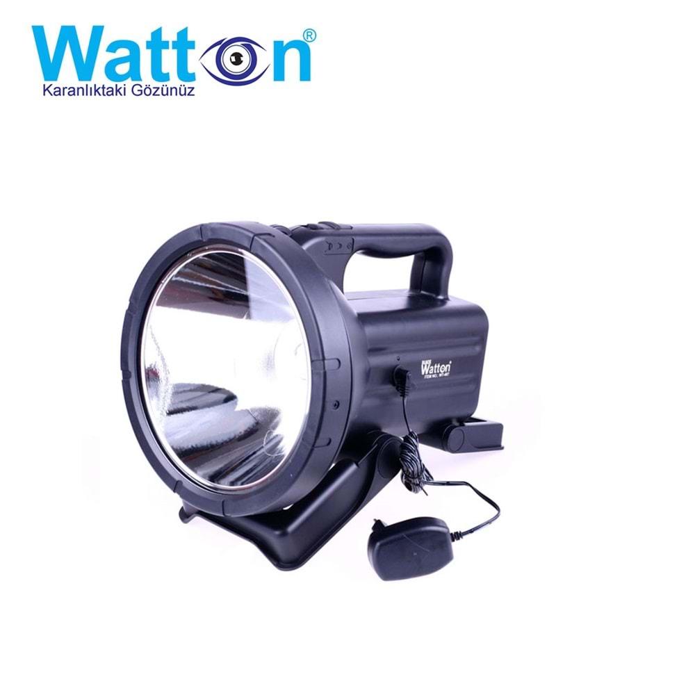 Watton WT-407 Yüksek Güçlü 100 W Projektör Fener