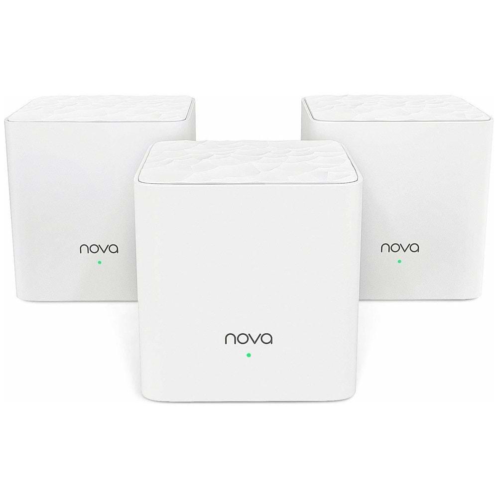 Tenda Nova MW3-3 Mesh AC1200 Router Kablosuz Ağ Sistemi - 3 Lü Paket)