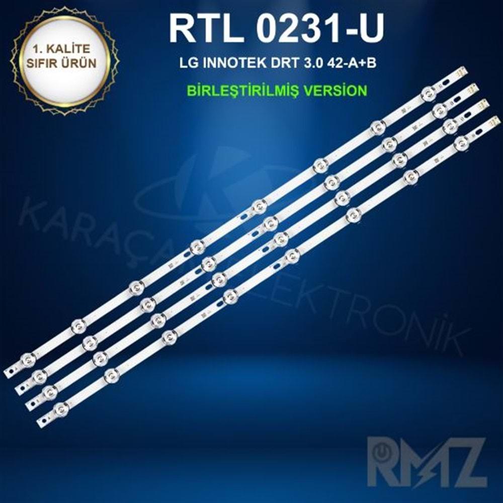 RTL-0231-U (SET-2001) LG 42 /(6916L1709A) (42LF630) (42LF650) (42LB550) (42LB551) (42LB552) (42LB650) (42LB563) (42LB570) (42LB580) (42LB582V) (42LB652) (42LF580) (42LB620V) (Takım)=Fully SET-012=Mate LED32=Wkset-6348=Swat LCD232TK