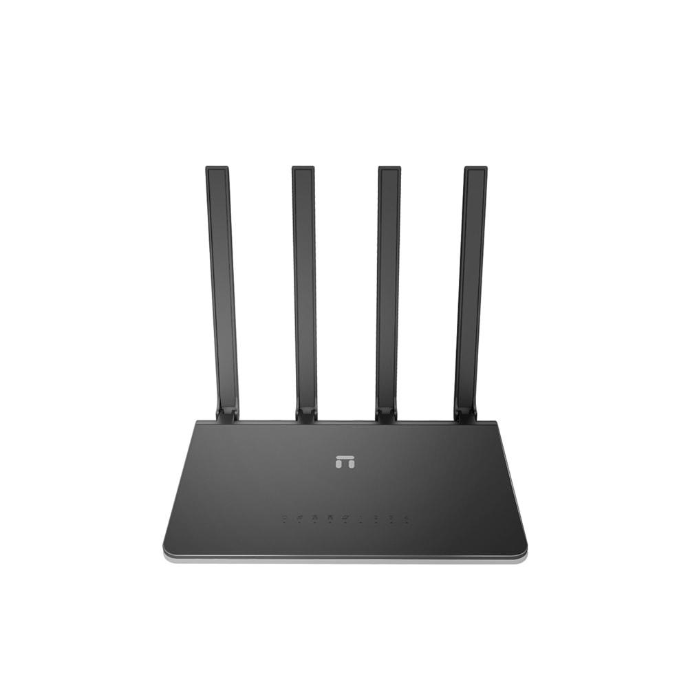 Stonet N2 AC1200Mbps 2.4G/5G Full Gigabit 4*5dBi Anten AP+Repeater+WISP Easy Mesh Kablosuz Router