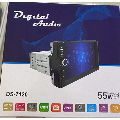 Digital Audio DA-7120 4x55 Watt Doubledin Oto Teyp