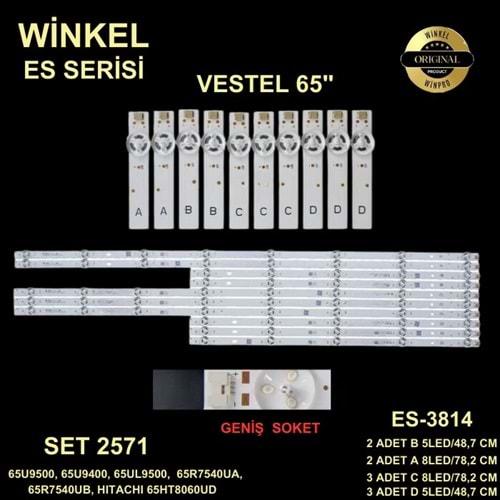 Winkel SET-2571 ES SERİSİ 10 PARÇA Vestel 65