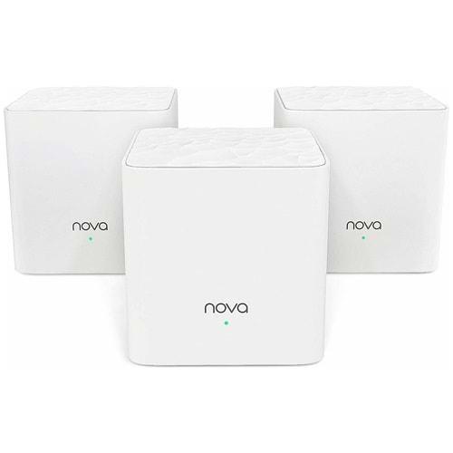 Tenda Nova MW3-3 Mesh AC1200 Router Kablosuz Ağ Sistemi - 3 Lü Paket)