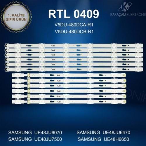 RTL-0409 Samsung 48 /SAMSUNG UE48JU6070 LED BAR, SAMSUNG UE48JU6470 LED BAR, SAMSUNG UE48JU7500 LED BAR, SAMSUNG UE48JU64840 LED BAR (UE48JU6070) (UE48JU6570U) (UE48UJ6410) (UE48JU6410) (UE48JU6470) (UE48JU6610) (UE48JU6480) (Takım)=Wkset-5089