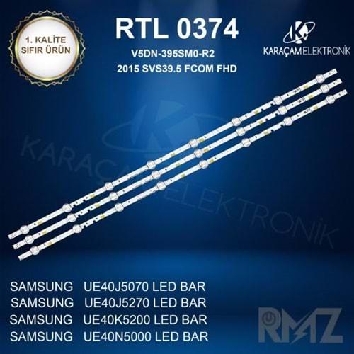 RTL-0374 (SET-2125) Samsung 40 /SAMSUNG UE40M5000 LED BAR , UE40J5270 LED BAR , UE40K5000 LED BAR, (LM5100355A) (V5DN395SMOR2) (UE40J5200) (UE40M5000AU) (UE40K5000) (UE40J5070SS) (UE40J5270DU) (UE40K5200) (UE40N5000AU) (Takım)=Wkset-5570=Fully SET-10