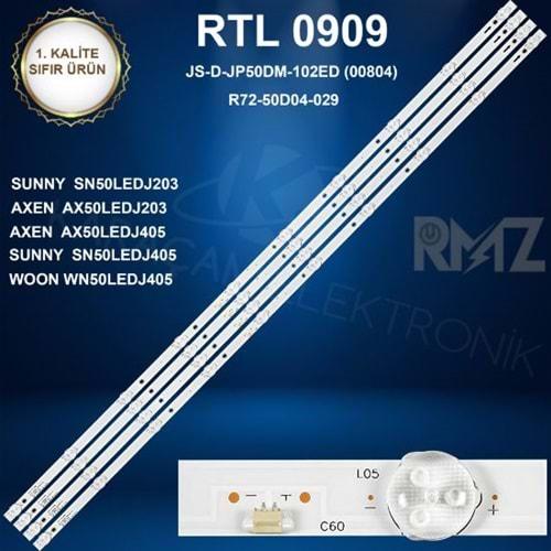 RTL-0909 (SET-2544) (10 LED 6 VOLT) Sunny 50 /SUNNY SN50LEDJ203 LED BAR , AXEN AX50LEDJ203 LED BAR, SUNNY SN50LEDJ405 LED BAR , AXEN AX50LEDJ405 LED BAR, WOON WN50LEDJ405 LED BAR