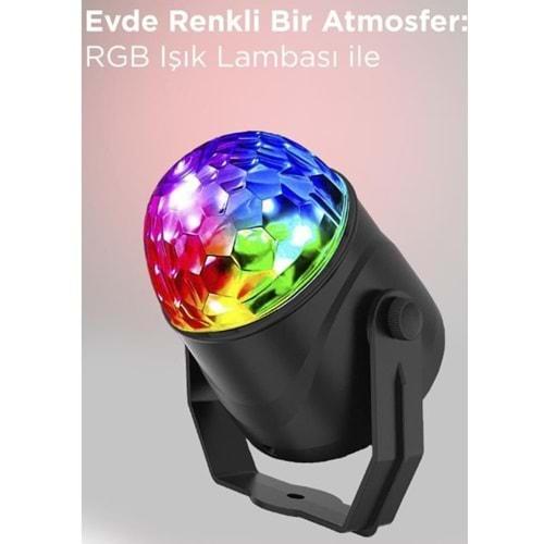 Torima LW35 Siyah Starry Led Lazer Projektör Gece Lambası