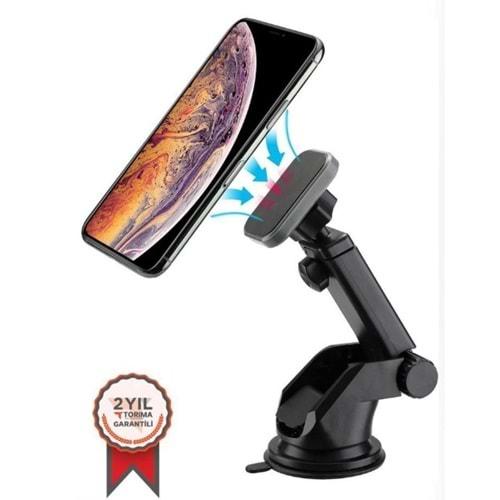 Torima JX005 Siyah Çok Amaçlı Magnetic Car Holder Araç İçi Telefon Tutucu