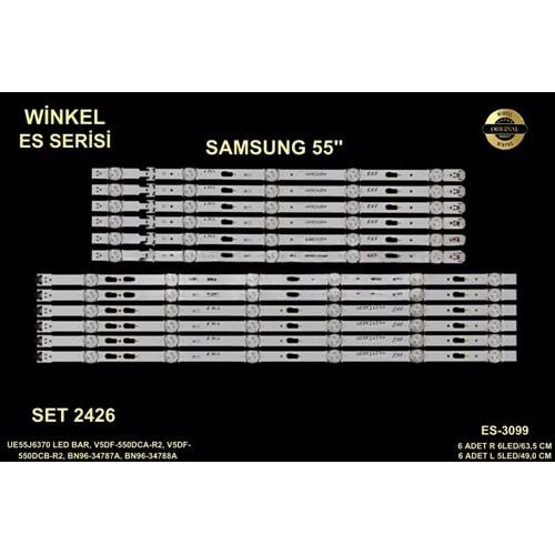 Winkel SET-2426-2293 Es Serisi 12 Parça Tv Led