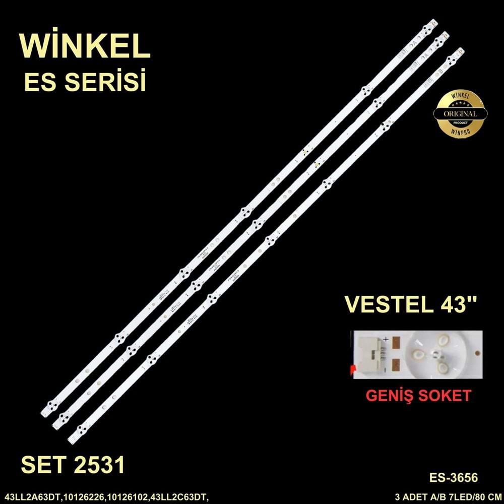 Winkel SET-2531 Geniş Soket Vestel 43