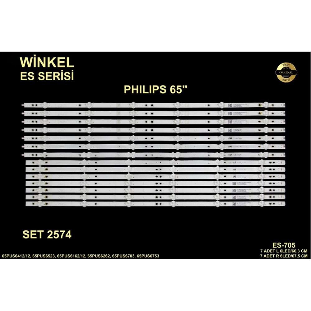 Winkel SET-2574 14 Parça Philips 65