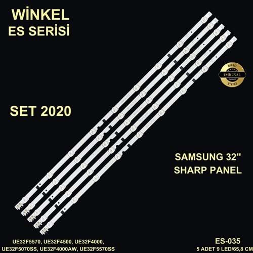 Winkel SET-2020 (SET-035) Es Serisi 5 Parça Tv Bar Led^^ (UE32F5570SS) (UE32F4500) (UE32F4000) (UE32F5070SS) (UE32F4000AW) (UE32F5500AW) (UE32F5000) (UE32F5300) (UE32F5700) (UE32F5070) (Takım)=Winkel SET-2020=Wkset-5311