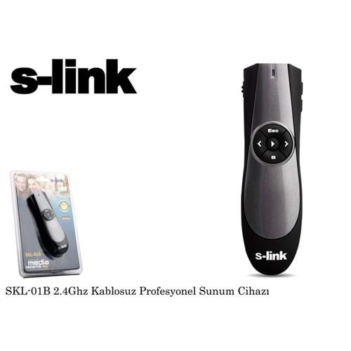S-link SKL-01B 2.4Ghz Kablosuz Profesyonel Sunum Cihazı