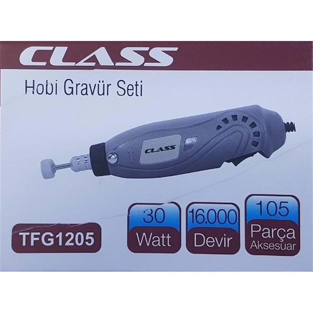 Class TFG-1205 105 Parça Hobi Graviür Seti