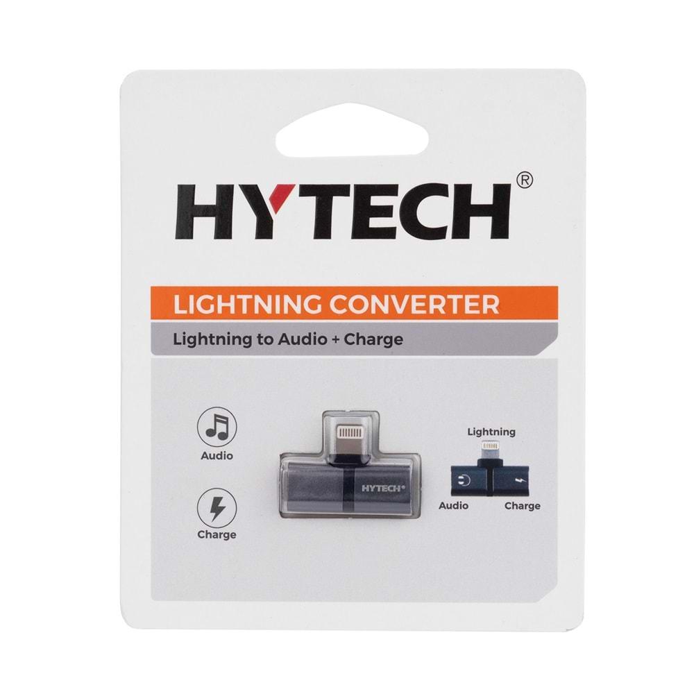 Hytech HY-XO35 Gümüş 2 in 1 Şarj+Kulaklık Metal Gövdeli Çevirici