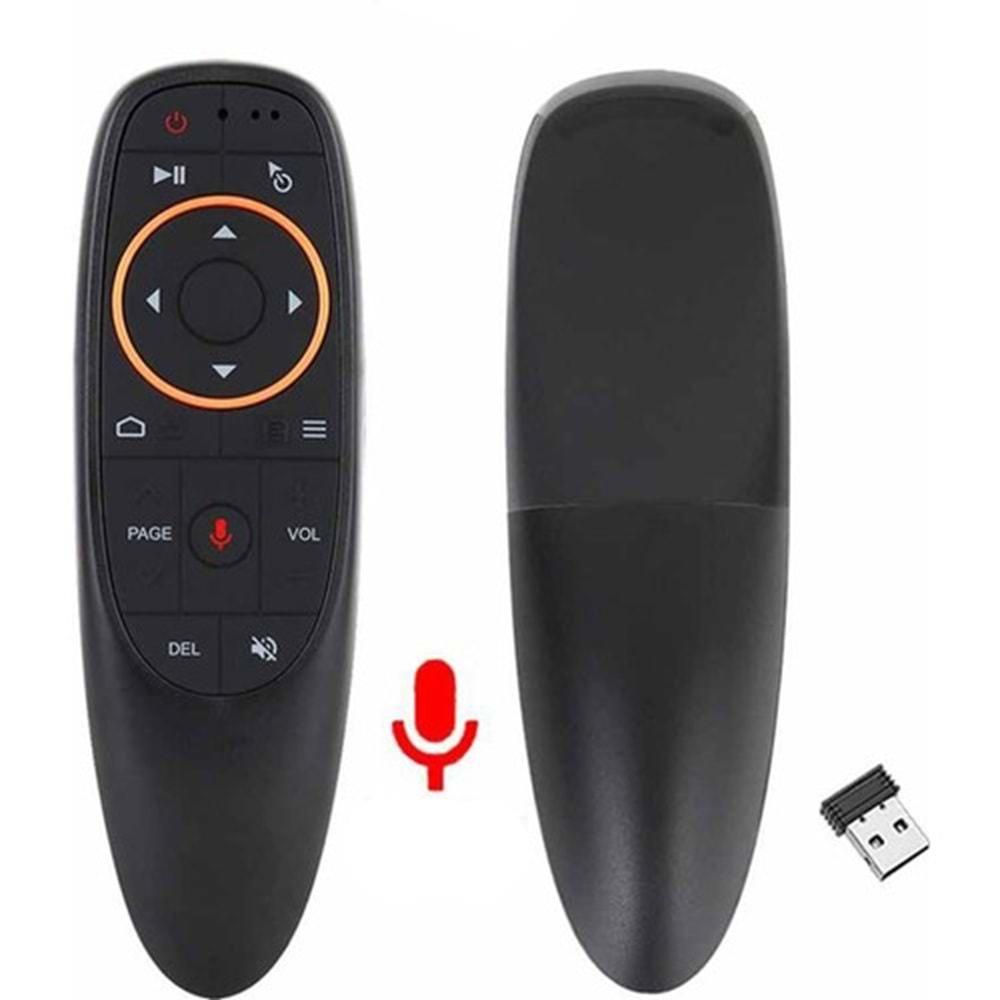 Maza-Mapp 1352 Universal G10S Rf-Wifi Ses Kontrollü+Air Mouse Özellikli Akıllı Kumanda