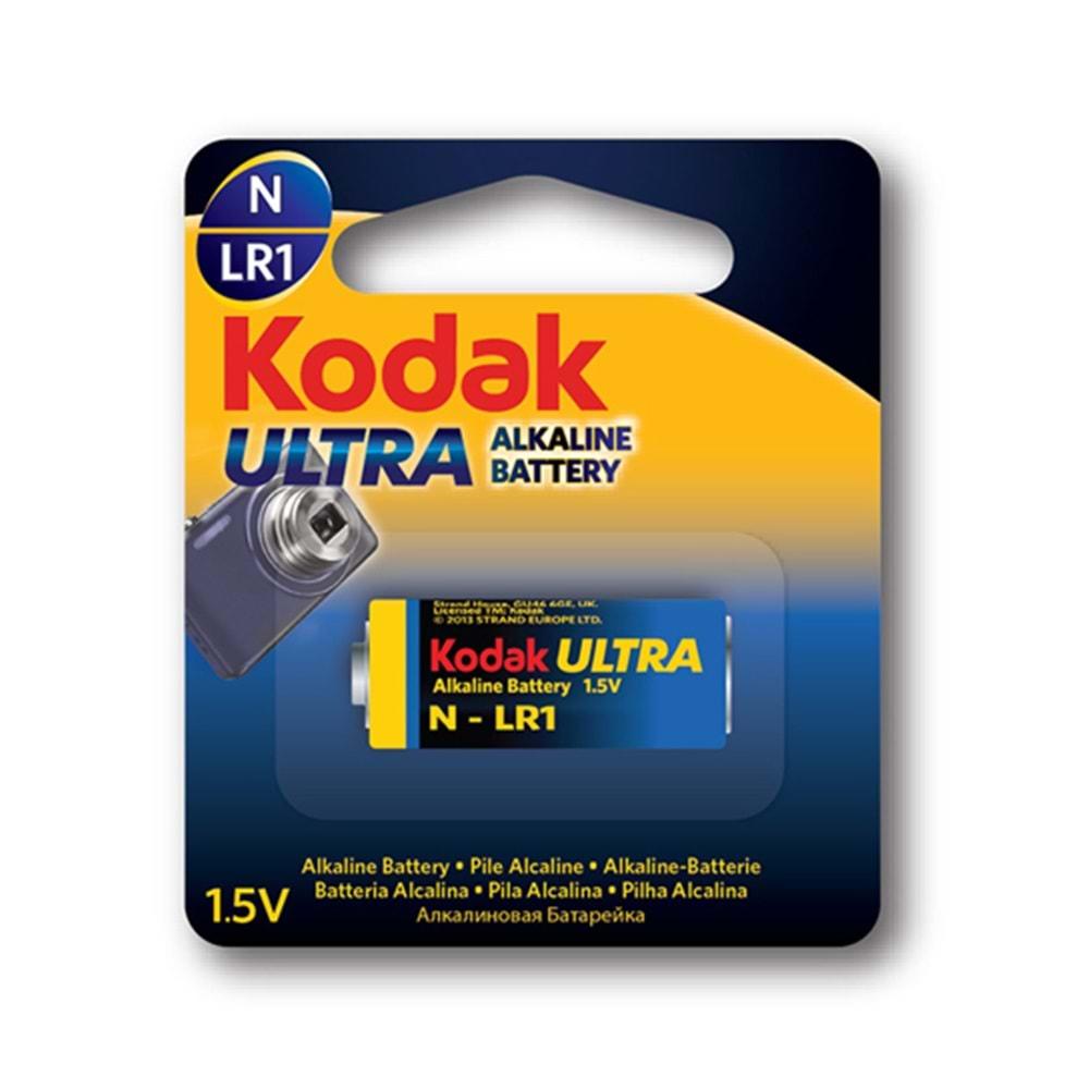 Kodak Ultra LR1 1.5 Volt Alkalin Pil Tekli Paket Halinde