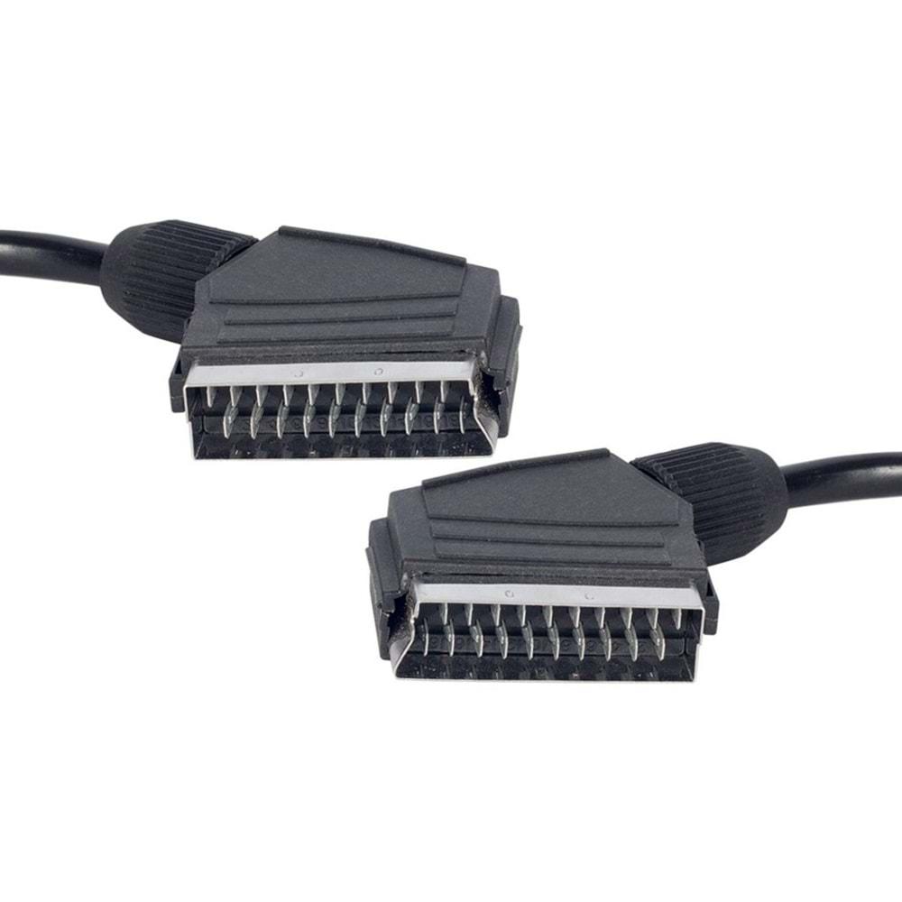 Powermaster 2274 Scart Scart 7mm Standart 1.2 Metre Kablo