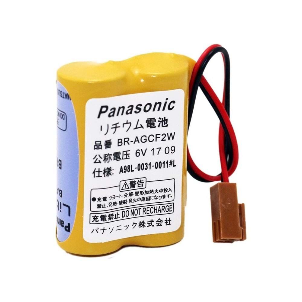 Panasonic BR-AGCF2W 6V Lityum Pil (Cnc / Plc Pili)