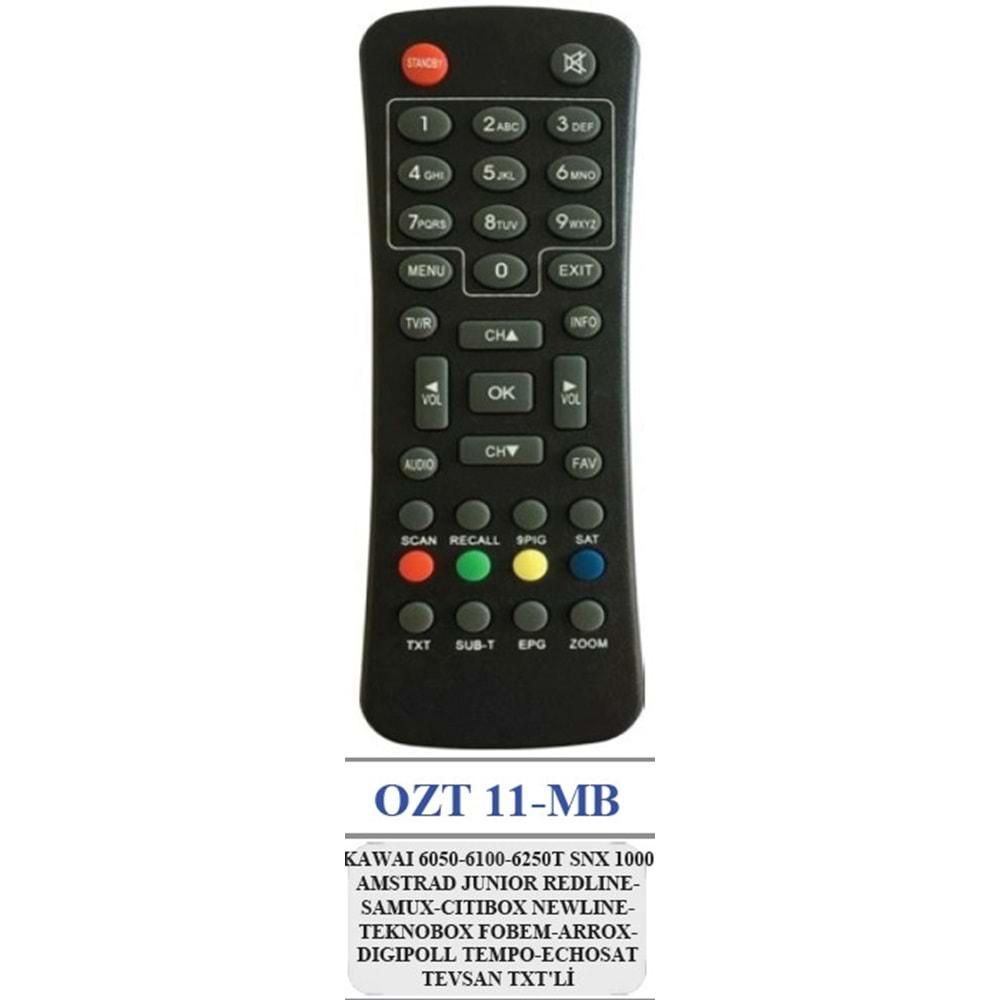 Ozt 11-MB Amstrad Rcv ST Platinium Sd Uydu Kumandası