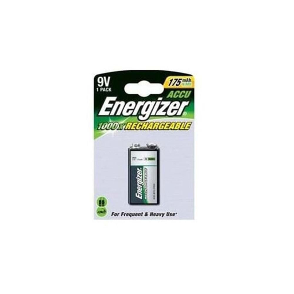 Energizer 38771 Enr Power Plus Rech 9 Volt Şarjlı Pil 175 mAH