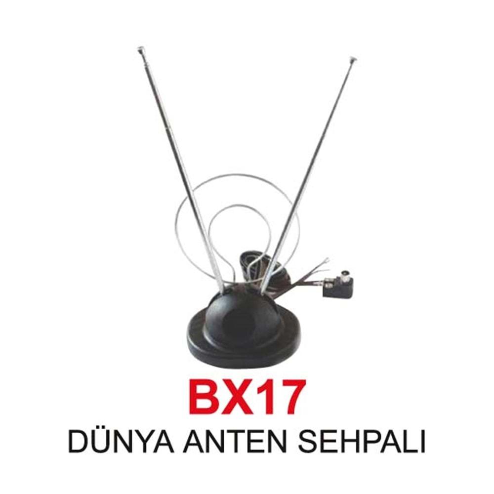 Swat BX17 Tv Üstü Sehpalı Dünya Anten