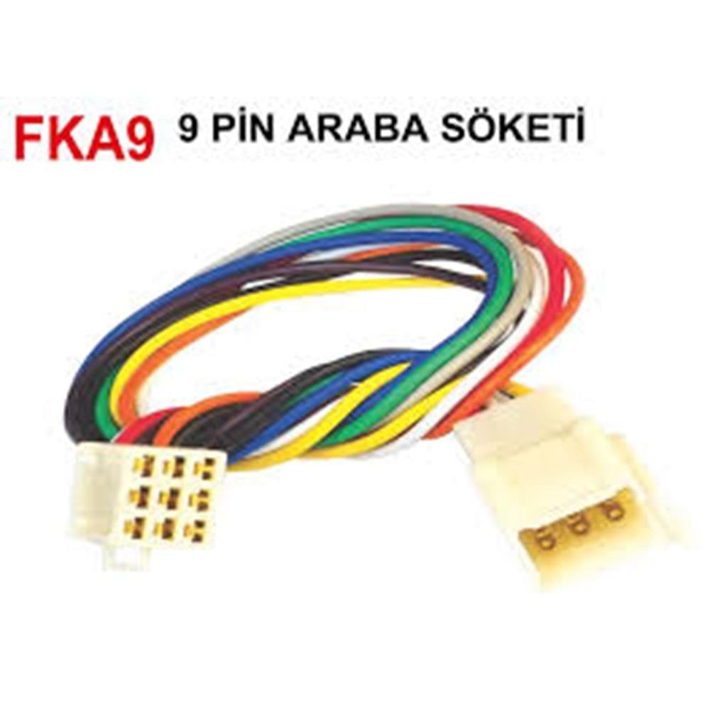 Swat FKA9 9 Pin Araba Soketi