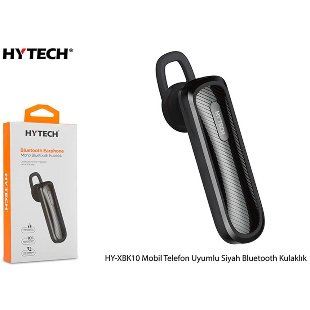 Hytech HY-XBK10 Mobil Telefon Uyumlu Siyah Bluetooth Kulaklık
