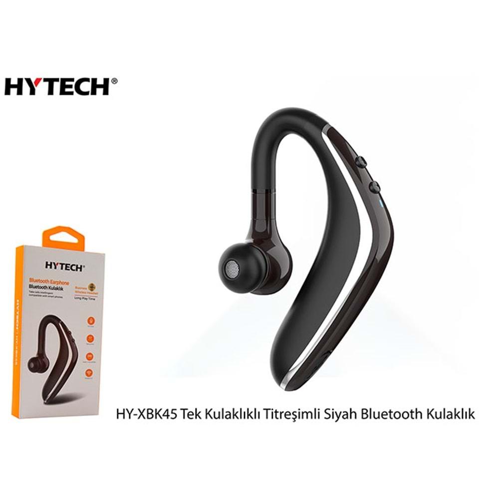 Hytech HY-XBK45 Siyah Tek Kulaklı Bluetooth Kulaklık