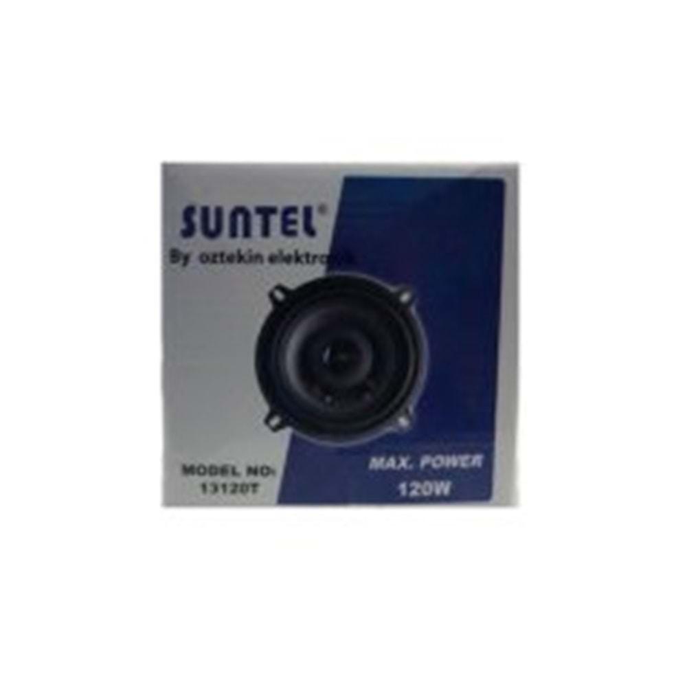 Suntel 13120T 13cm Tweetırlı+120 Watt Max Power+93db Oto Hoparlör Tekli Paket Halinde