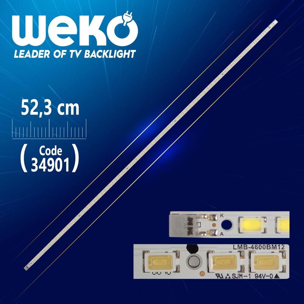 Weko 34901 LMB-4600BM12 - 64 LEDLİ 52.3 CM=Adet Olarak Satılır