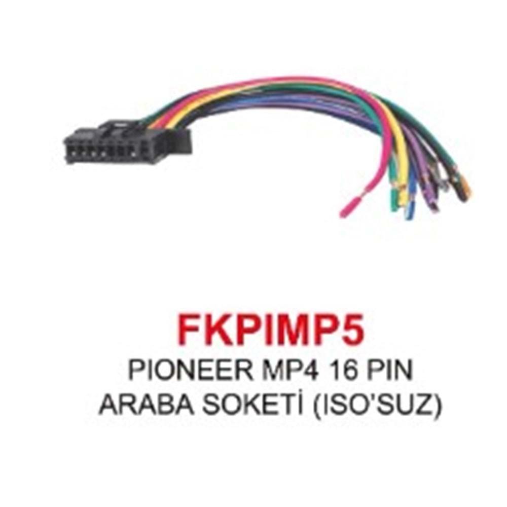 Swat FKPIM5 Pioneer MP4 16 Pin İsosuz Oto Soket