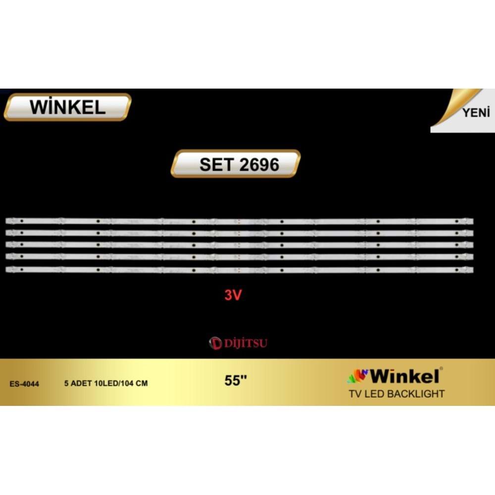 Winkel SET-2696 DİJİTSU TV D LED TAKIMI 5 PARÇA 3V