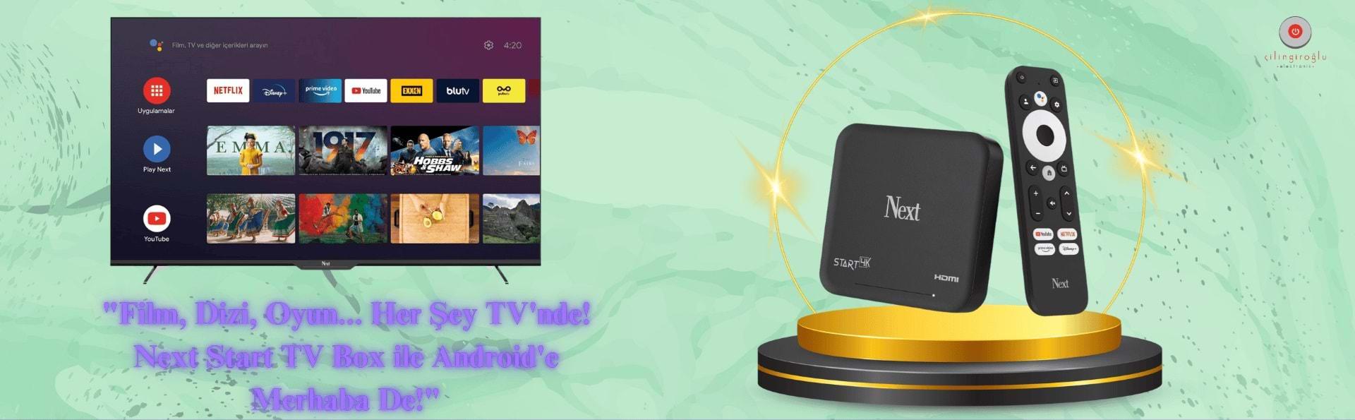 ANROİD TV BOX 4K