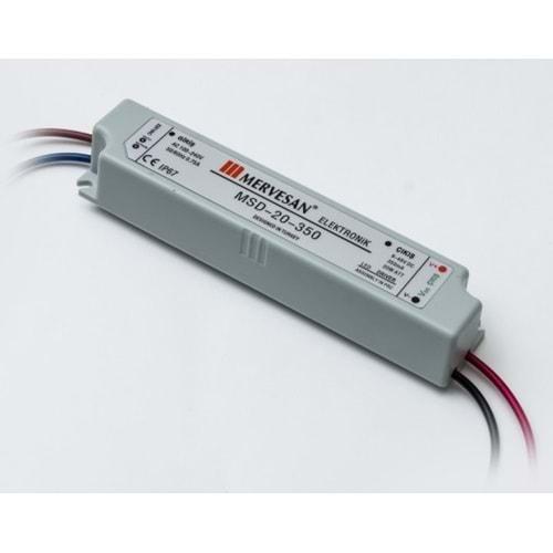 Mervesan MSD-20-500İ 9-30 Volt Arası 500MA Driver Adaptör