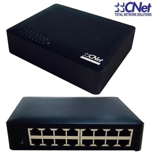 Cnet CSH1600E 16 Port 10/100 Plastik Kasa Fast Ethernet Swith