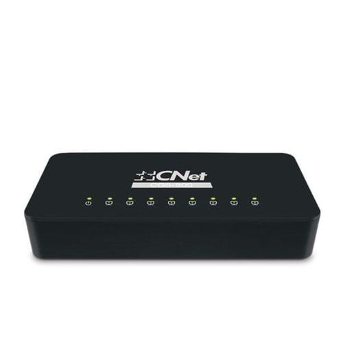 Cnet CGS800 8 Port 10/100/1000 Plastik Kasa Gibabit Ethernet Switch