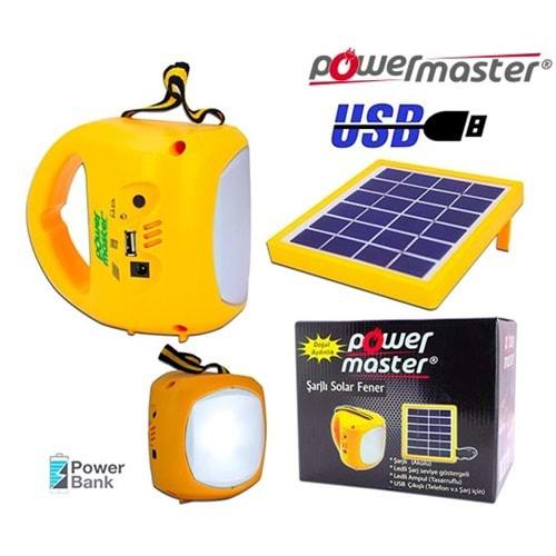 Powermaster 33399 Solar Tek Panel Işıldak