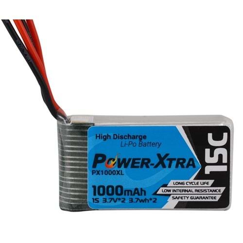 Power-Xtra PX1000XSL 3.7 Volt 6S2P 1000 mAh (25C) Li-Polimer Pil