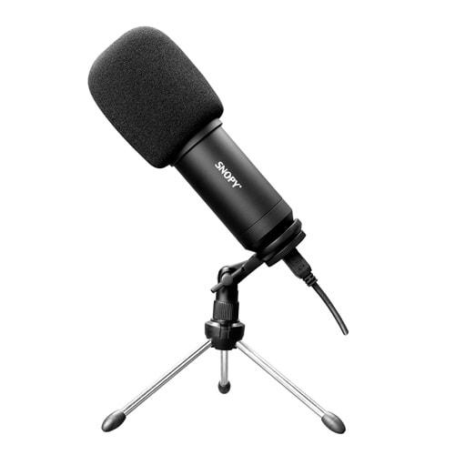 Snopy SN-04P Siyah Çok Amaçlı Profesyonel Masaüstü Mikrofon Seti