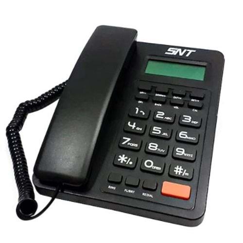 Sintech SNT-T1 Siyah Numarayı Gösteren Masa Üstü Telefon