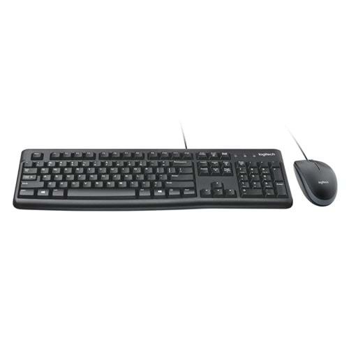 Logitech MK120 Kablolu Klavye Mouse Set - 920-002560