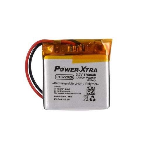Power-Xtra PX322826 3.7V 175 Mah Li-Polimer Pil (Devreli/1.5A)