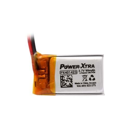 Power-Xtra PX401423 3.7V 90 mAh Li-Polimer Pil (Devreli/1.5A)