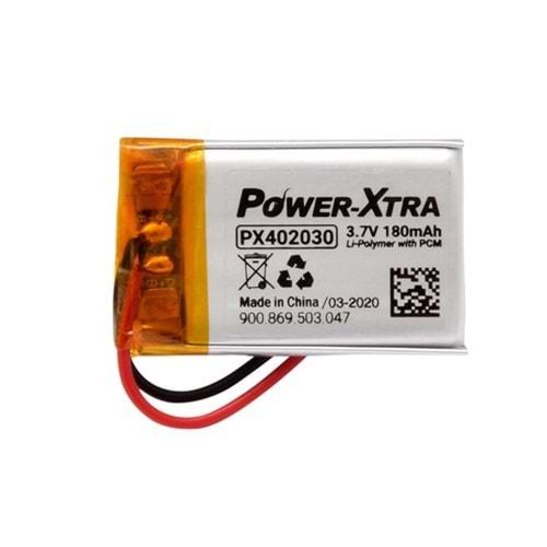 Power-Xtra PX402030 3.7V 180 mAh Li-Polimer Pil (Devreli/1.5A)
