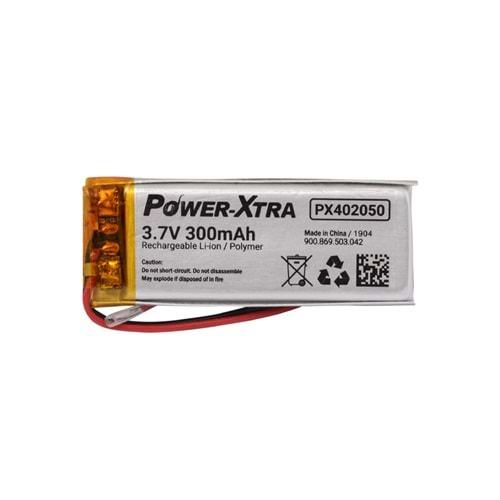 Power-Xtra PX402050 3.7V 300 mAh Li-Polimer Pil (Devreli/1.5A)