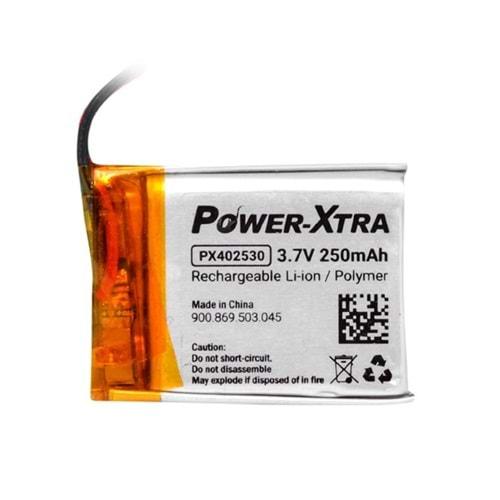 Power-Xtra PX402530 3.7V 250 mAh Li-Polimer Pil (Devreli/1.5A)